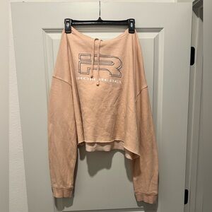 Iron Rebel Crop Hoodie